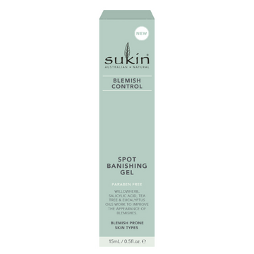 Sukin Blemish Control Spot Banishing Gel 15mL