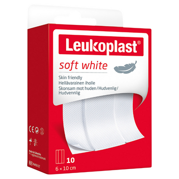LEUKO Covermed/Leukoplast Soft First Aid Dressings 6cm x 10cm Precut 1 Each