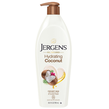 Jergens Oil-Infused Hydrating Coconut Moisturiser 496mL