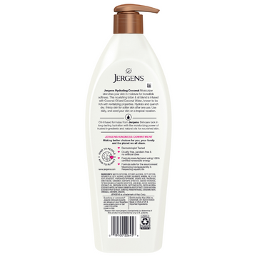 Jergens Oil-Infused Hydrating Coconut Moisturiser 496mL