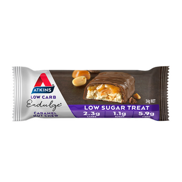 Atkins Endulge Caramel Nut Chew Bar 34 g
