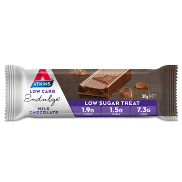 Atkins Endulge Milk Chocolate Bar 30g