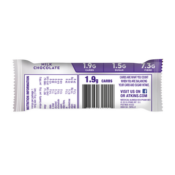 Atkins Endulge Milk Chocolate Bar 30g