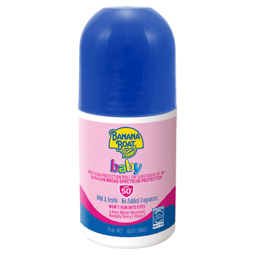 Banana Boat Baby Roll-On SPF 50+ 75mL