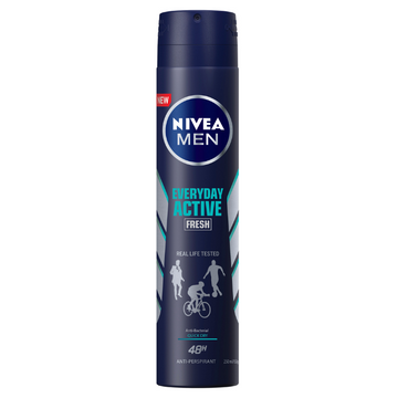 NIVEA Men Antiperspirant Deodorant Everyday Active Fresh 250mL