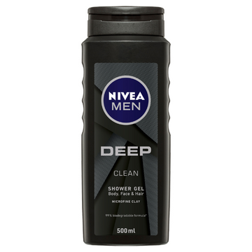 NIVEA Men Deep Shower Gel 500mL