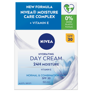 NIVEA Hydrating Day Cream SPF30 50mL