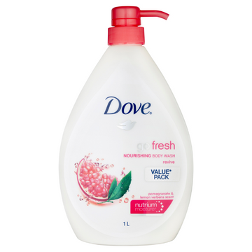 Dove Go Fresh Body Wash Pomegranate And Lemon Verbena 1 L