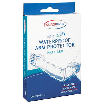 SurgiPack Waterproof Half Arm Protector 2 Pack