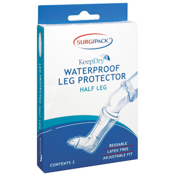 SurgiPack Waterproof Half Leg Protector 2 Pack