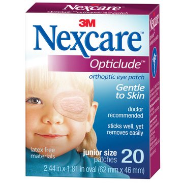 NEXCARE Opticlude™ Orthoptic Eye Patch Junior 20 Pack