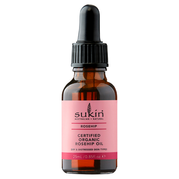 Sukin Certified Organic Rose Hip Oil 25mL