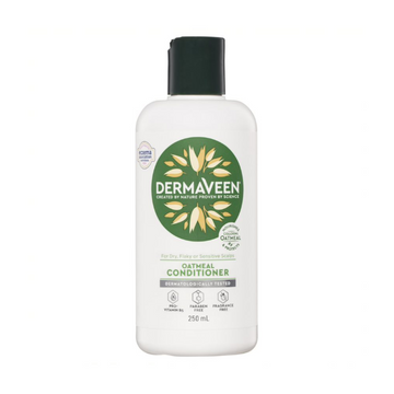 DermaVeen Oatmeal Conditioner for Dry, Flaky or Sensitive Scalps 250mL
