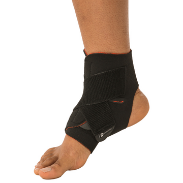 Thermoskin Thermal Adjustable Ankle Wrap Black 1 Each