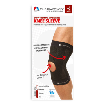 Thermoskin Stabilising Knee Sleeve Small Black 1 Each