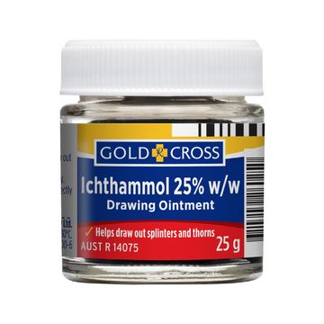 GOLDX Ichthammol Ointment 25% 25g