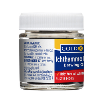 GOLDX Ichthammol Ointment 25% 25g