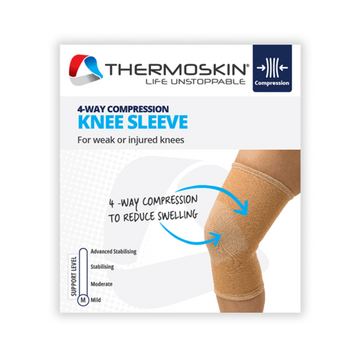 Thermoskin Knee 4-Way Medium Beige 1 Each