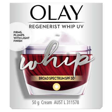Olay Regenerist Luminous Whip UV Active Moisturiser SPF 30 50g