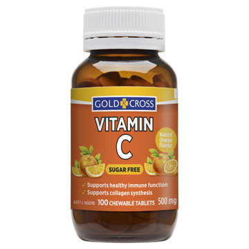 GOLDX Vitamin C 500mg 100 Tablets