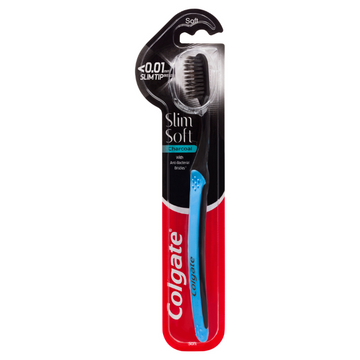 Colgate Slimsoft Charcoal Toothbrush Soft 1 Each