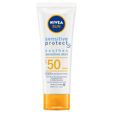NIVEA Sensitive Protect SPF50 Sunscreen Lotion 100mL