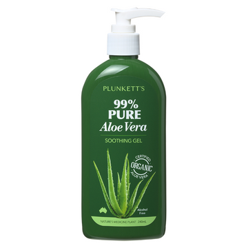 Plunketts 99% Pure Aloe Vera Soothing Gel 240mL