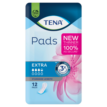 Tena Lady Pads Extra 12 Pack