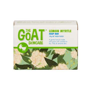 The Goat Skincare Soap Bar with Lemon Myrtle 100g