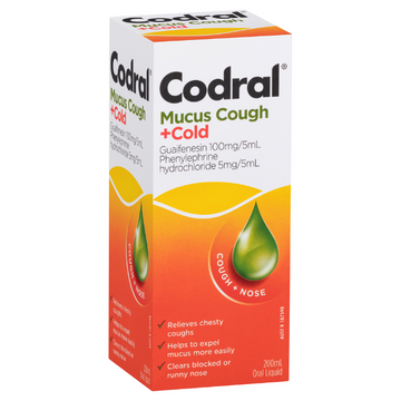 CODRAL® Mucus Cough + Cold 200mL