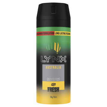Lynx Deodorant Aerosol Australia 165mL