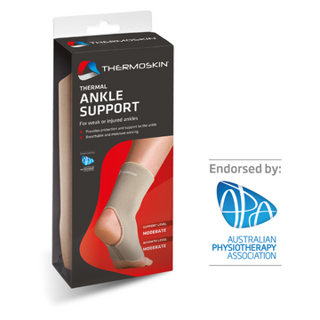 Thermoskin Thermal Ankle Support Medium Beige 1 Each