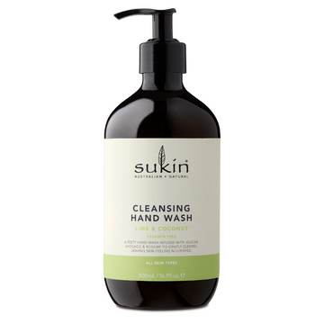 Sukin Cleansing Hand Wash Lime & Coconut 500mL