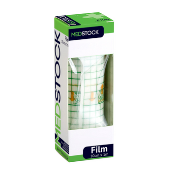 Medstock Film Dressing Roll 10cm x 1m 1 Roll