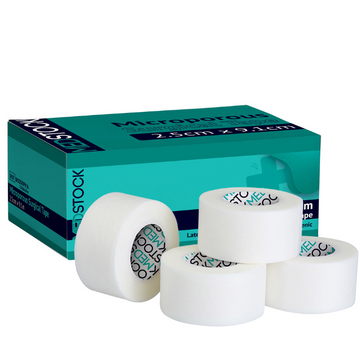 Medstock Microporous Tape 2.5cm x 9.1m 1 Roll