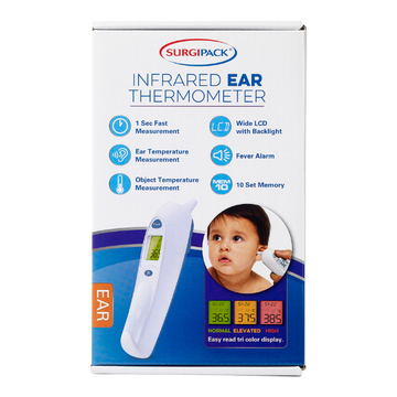 SurgiPack Infrared Ear Themometer 1 Each