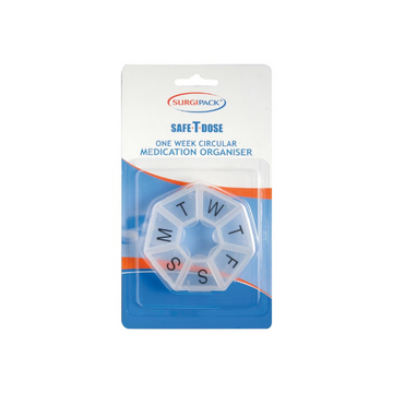 SurgiPack Safe-T-Dose Circular Medication Organiser 1 Each