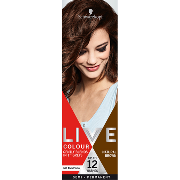 Schwarzkopf LIVE Colour Natural Brown 75mL