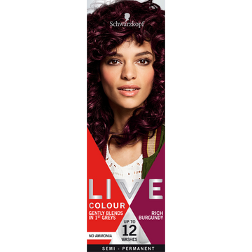 Schwarzkopf LIVE Colour Rich Burgundy 75mL
