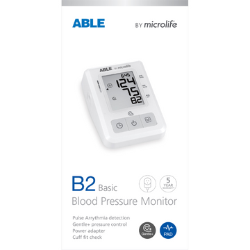 ABLE B2 Basic Blood Pressure Monitor 1 Each