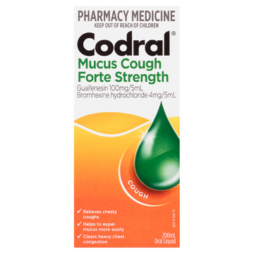 CODRAL® Mucus Cough Forte Strength 200mL