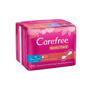 Carefree Barely There Everyday Freshness Liners 42 Pack