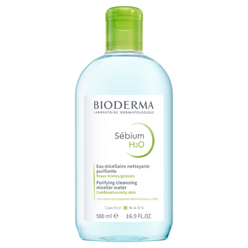 Bioderma Sébium H2O Purifying Micellar Water Cleanser 500mL