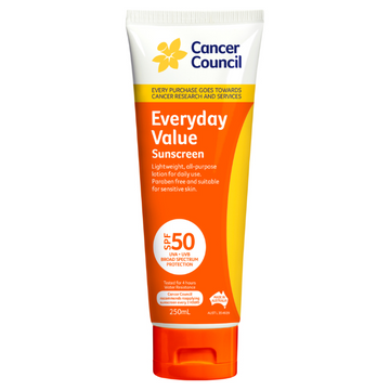 Cancer Council Everyday Value Sunscreen SPF 50 250mL