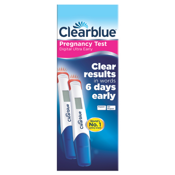 Clearblue Pregnancy Test Digital Ultra Early 2 Pack