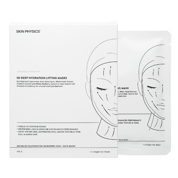 Skin Physics ADVANCE SUPERLIFT® 3D Deep Hydration Lifting Masks 3 Pack