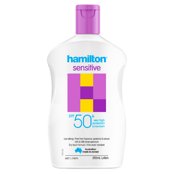 Hamilton Sensitive SP F50+ 265mL
