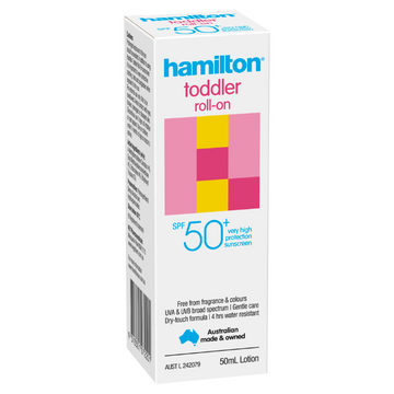 Hamilton Toddler Roll-On SPF 50+ 50mL