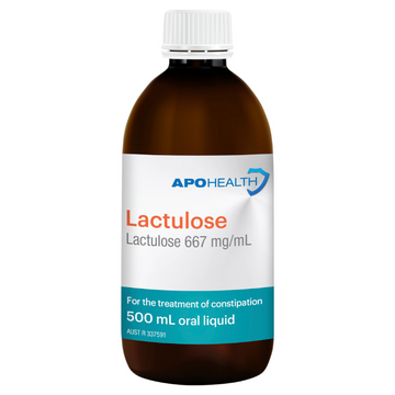 APO HEALTH Lactulose 667mg/mL Bottle 500mL