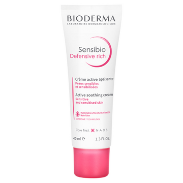 Bioderma Sensibio Soothing Ultra-nourishing Defensive Rich Moisturiser 40mL